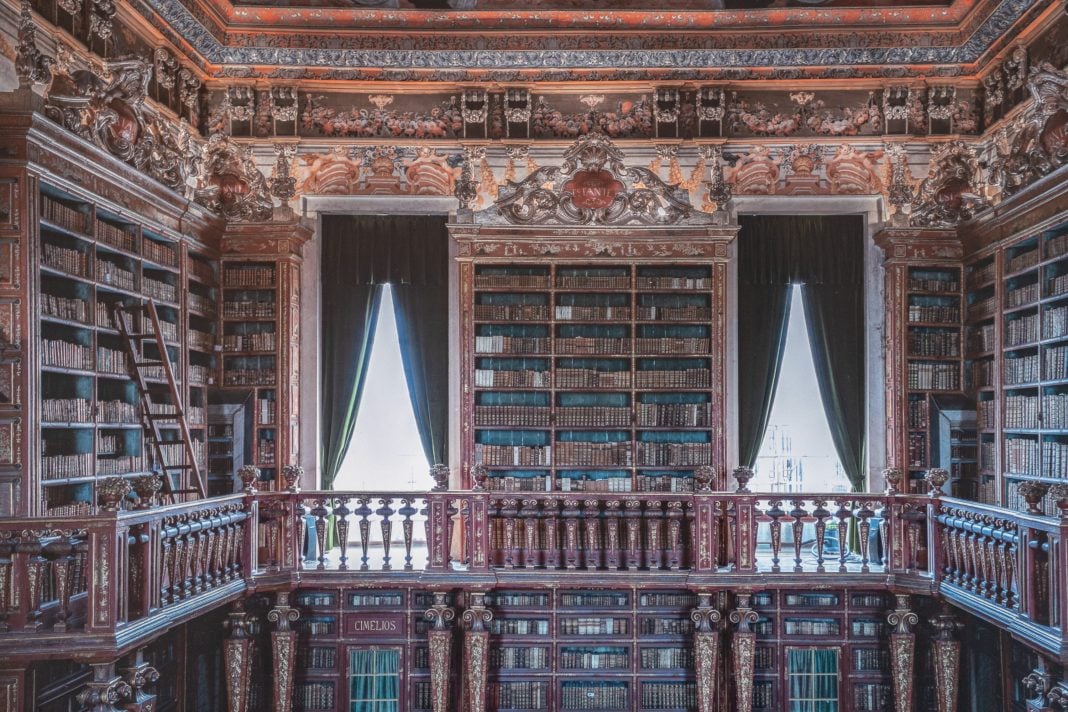 The Joanina Library - The Famous Baroque Library in Coimbra - Portugal.com